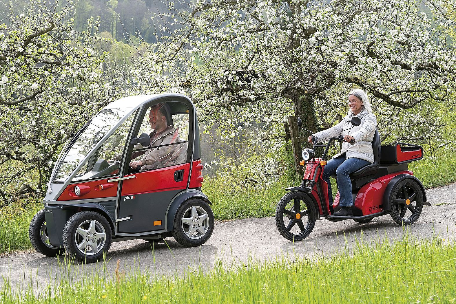 Seniorenmobil 25 km/h Elektromobile mit Herz