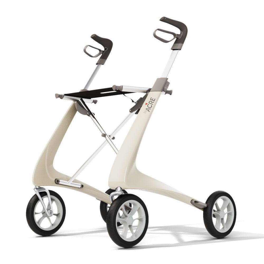 Rollator Carbon Ultralight steht für Sie für eine Probefahrt bereit